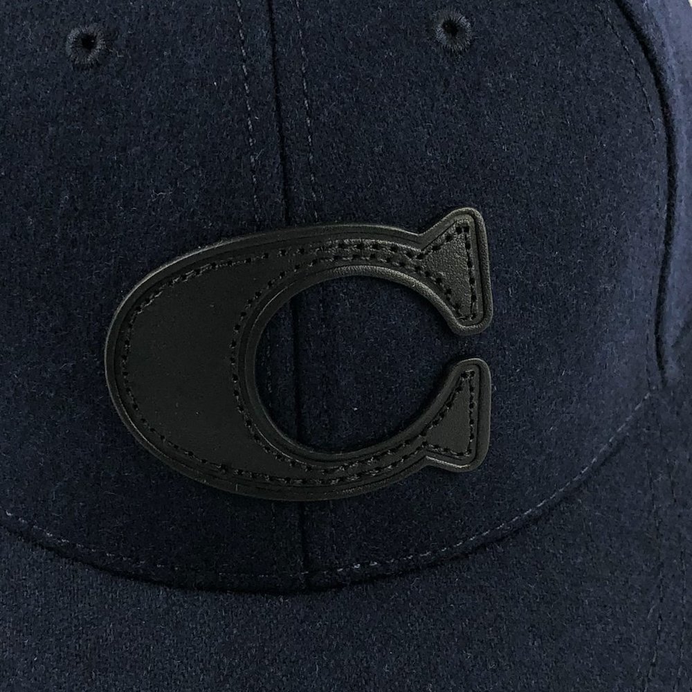 Coach Wool Hat C Logo Cap - Picture 6 of 9